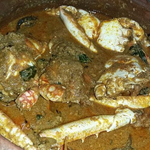 Pollachi Crab Fry-Curry