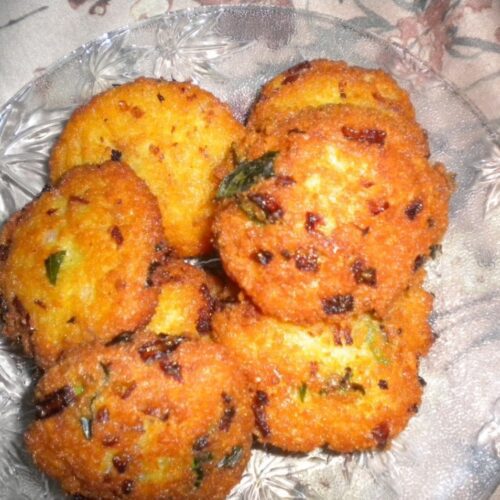 Coconut Vada Thenga Vada