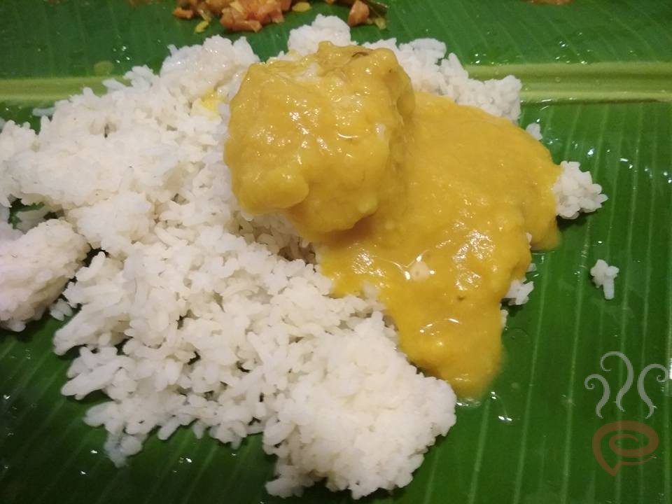 Kerala Style Parippu Curry without Coconut