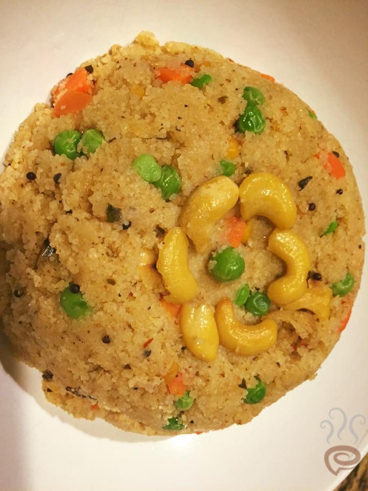 Fluffy Kerala Style Rava Upumavu-Upma