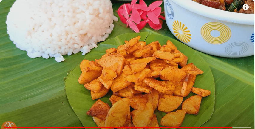 Kerala Banana Chips | Kaya Nurukku Upperi With Video