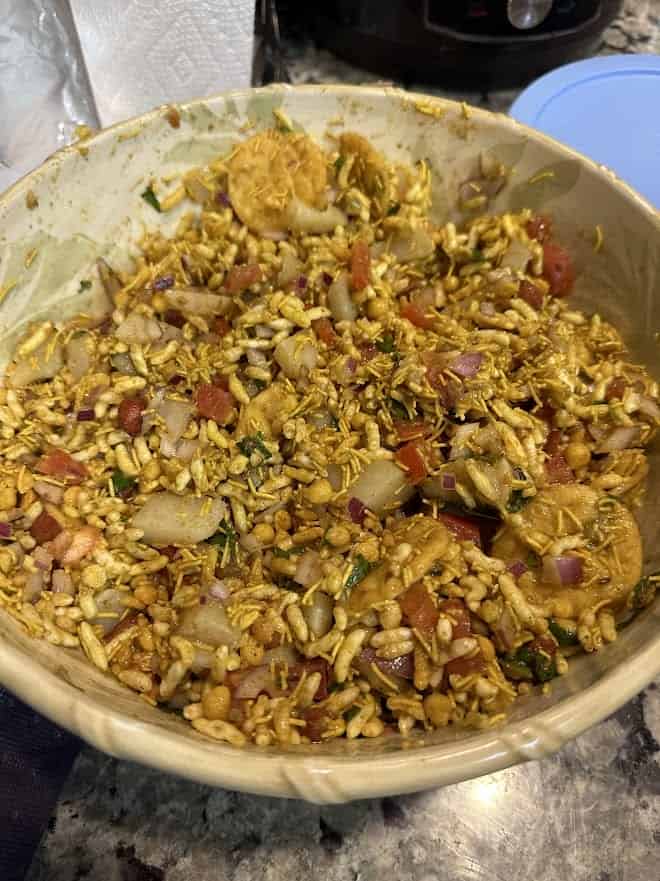 Simple Sooka Bhel