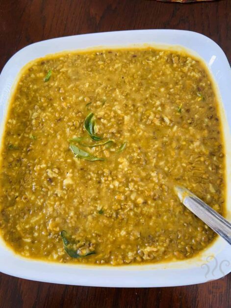 North Indian  Moong Dal Curry