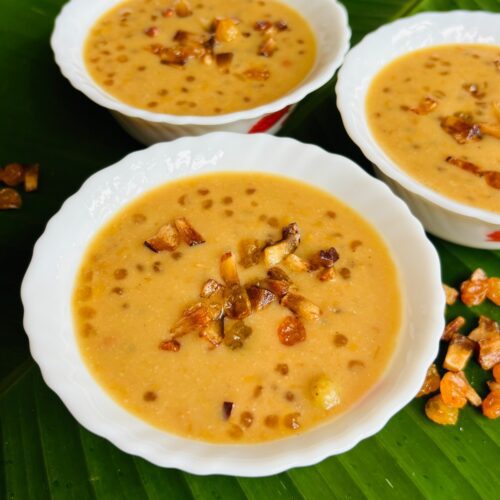 cherupayar parippu payasam