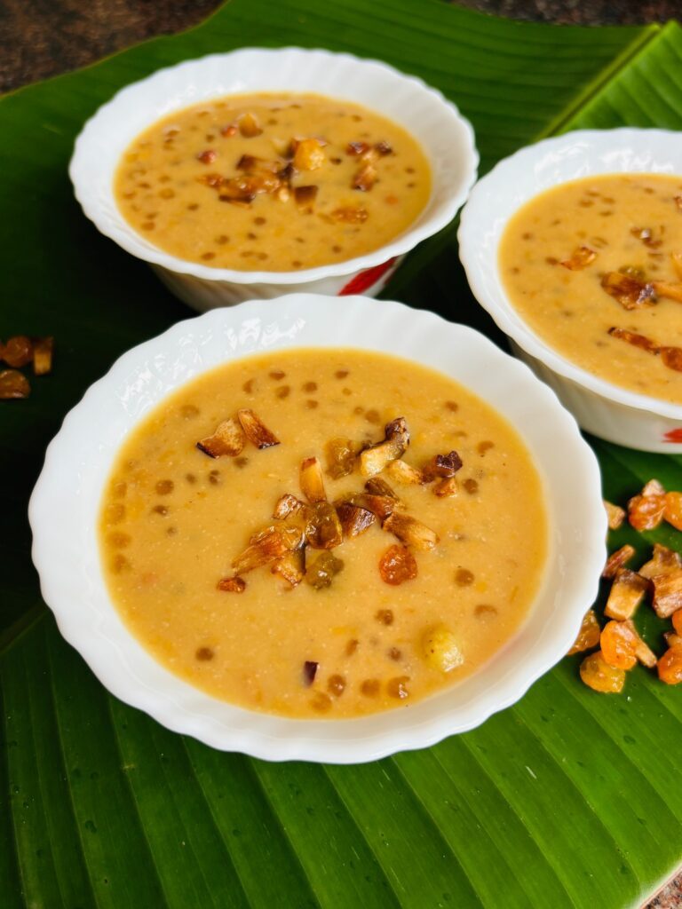 Cherupayar Parippu Payasam | Moong Dal Payasam With Video