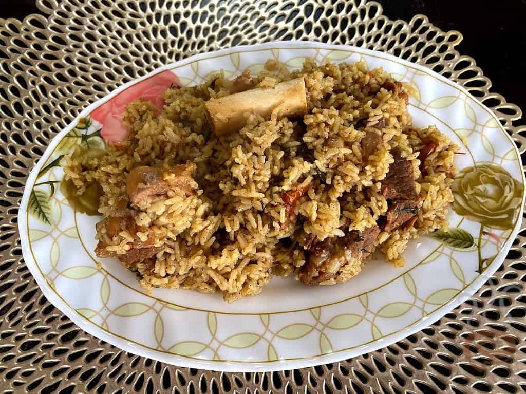 Kerala Mutton Biriyani In Pressure Cooker