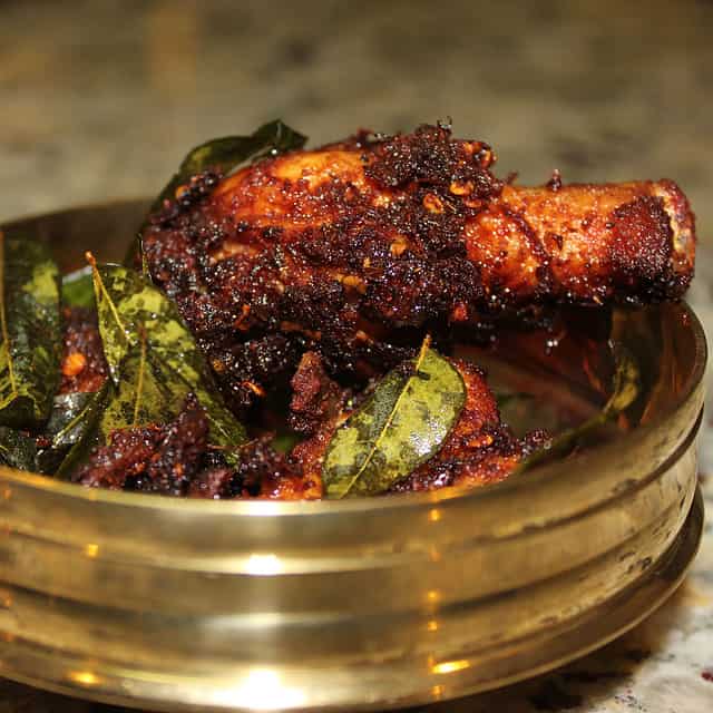 Kerala Thattukada Chicken Fry