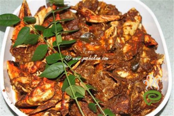 Crab Masala Fry Recipe - pachakam.com