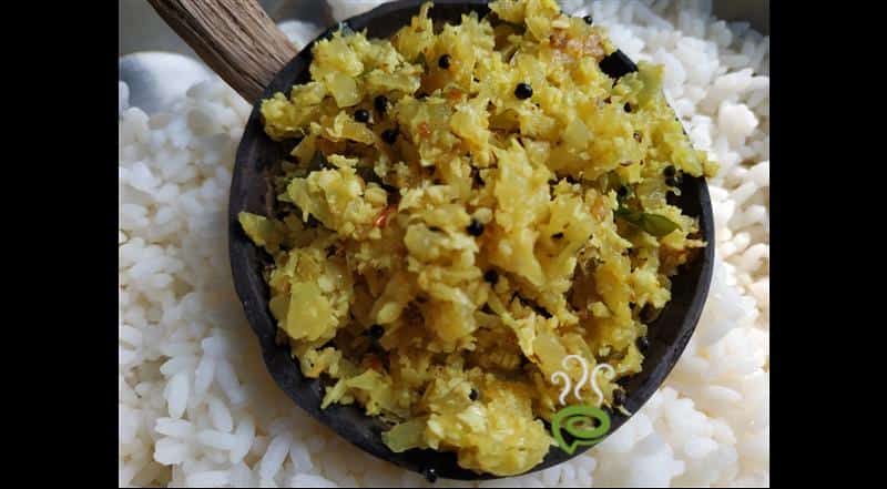 Kerala Style Raw Papaya Thoran