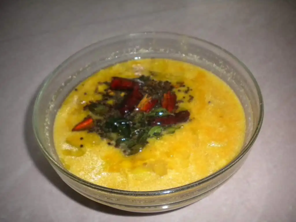 Parippu Manga Curry | Raw Mango Curry