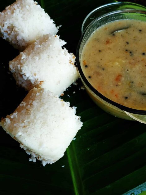 Cooked Rice Puttu | Soft Puttu Using Frozen Cooked Rice Recipe ...