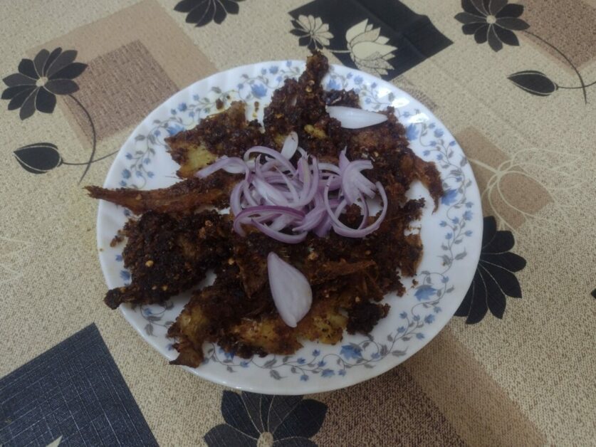 Unakka Maanthal Fry | Dried Sole Fish Fry