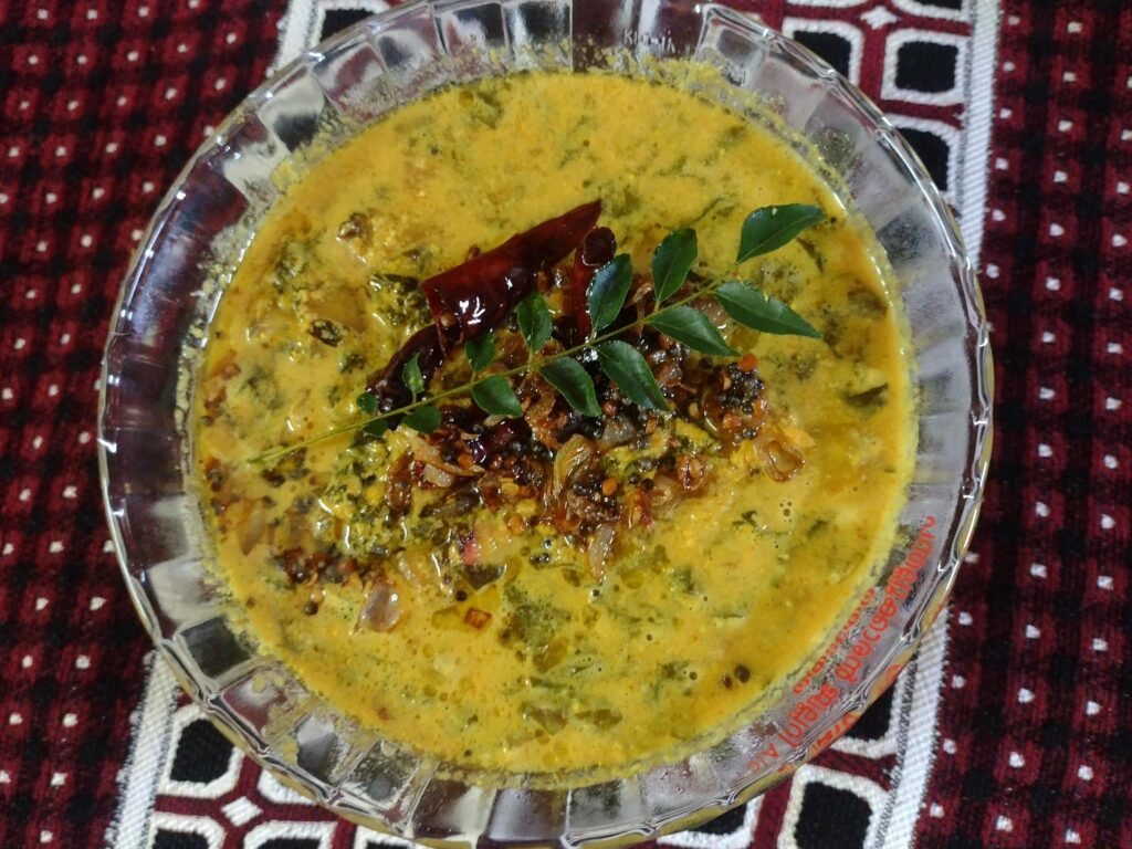 Cheera Moru Curry | Spinach Buttermilk Curry