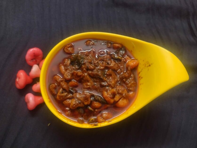 Chambakka Achar | Kerala Style Rose Apple Pickle